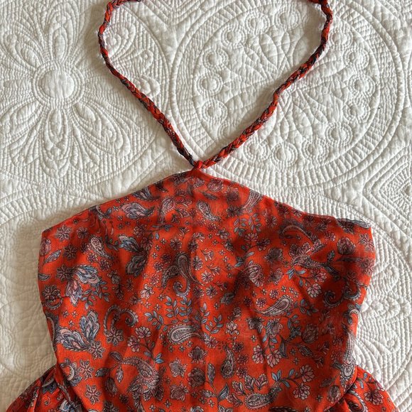 Misa Los Angeles Paisley-print halterneck dress - Picture 6 of 8